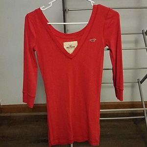 Hollister 3/4 sleeve T-shirt